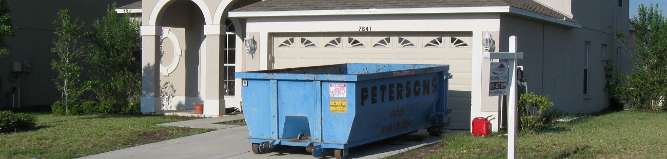 Home Dumpster Rentals Palm Harbor 